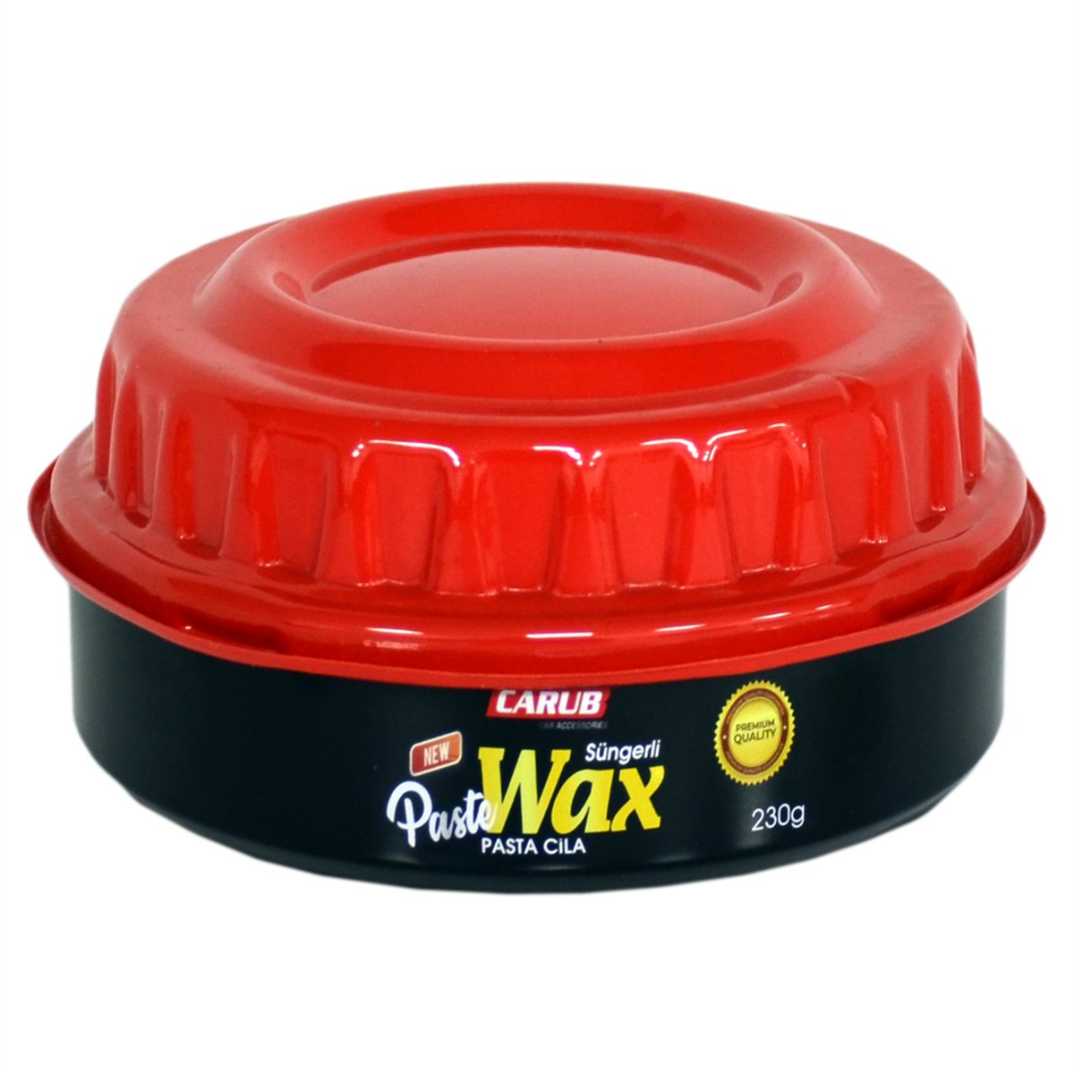 Carub Pasta Cila Boya Koruyucu Süngerli 230 gr Kutu Kırmızı BR0850103
