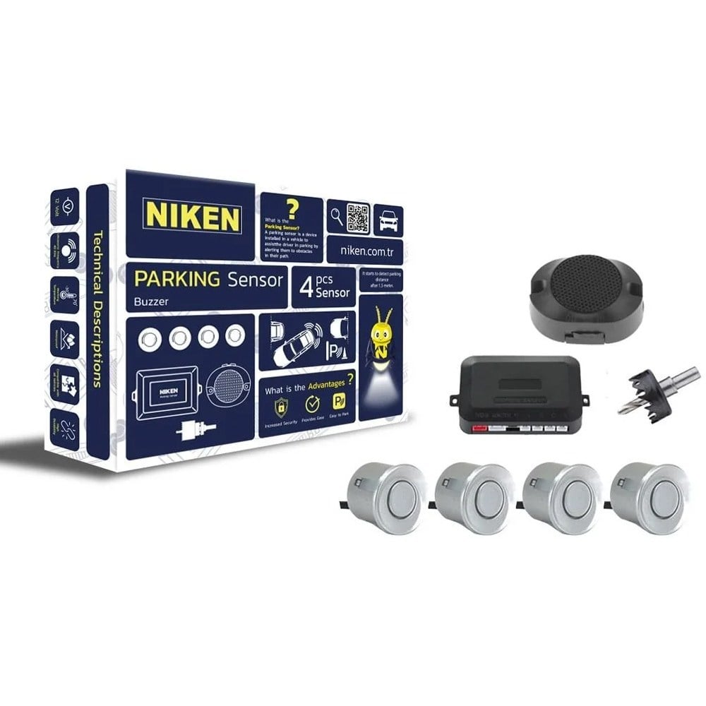 Niken Park Sensörü Ses İkazlı Gri 016 001 01 02