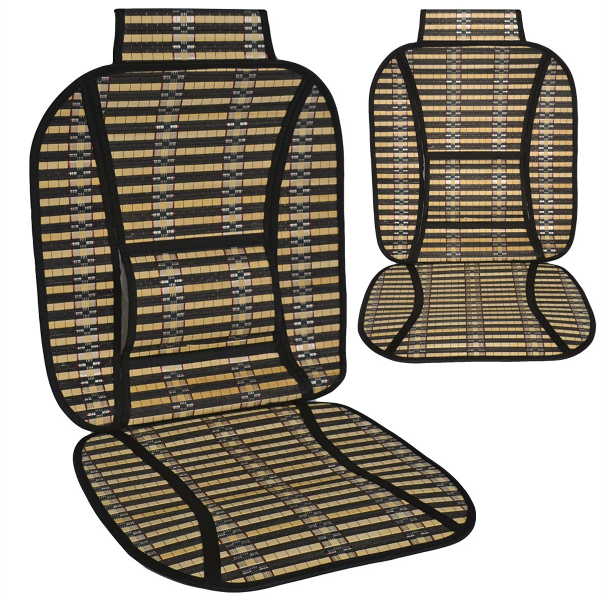 PMX Koltuk Minderi Bambu Siyah 2 li Model 2 WF-1069