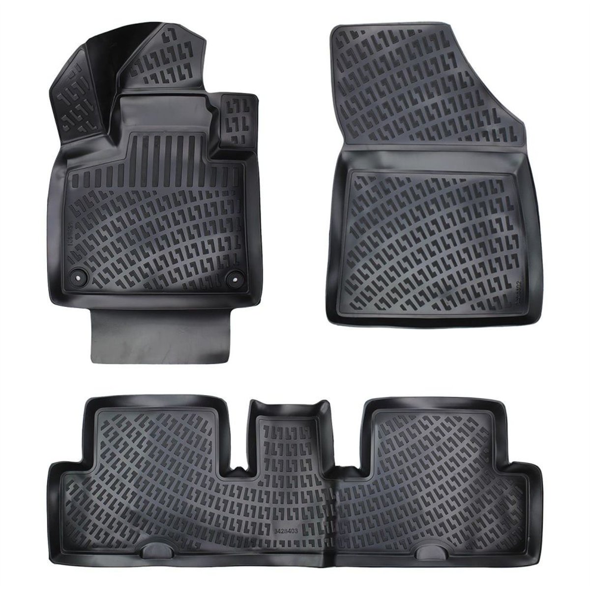 Rizline Citroen C4 Picasso 2013+ 3D Havuzlu Paspas