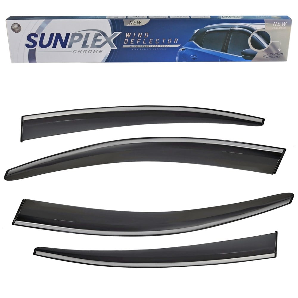Sunplex BYD Seal U DM-i/Seal U (Ev) 2024+ Kromlu Cam Rüzgarlığı 4 lü