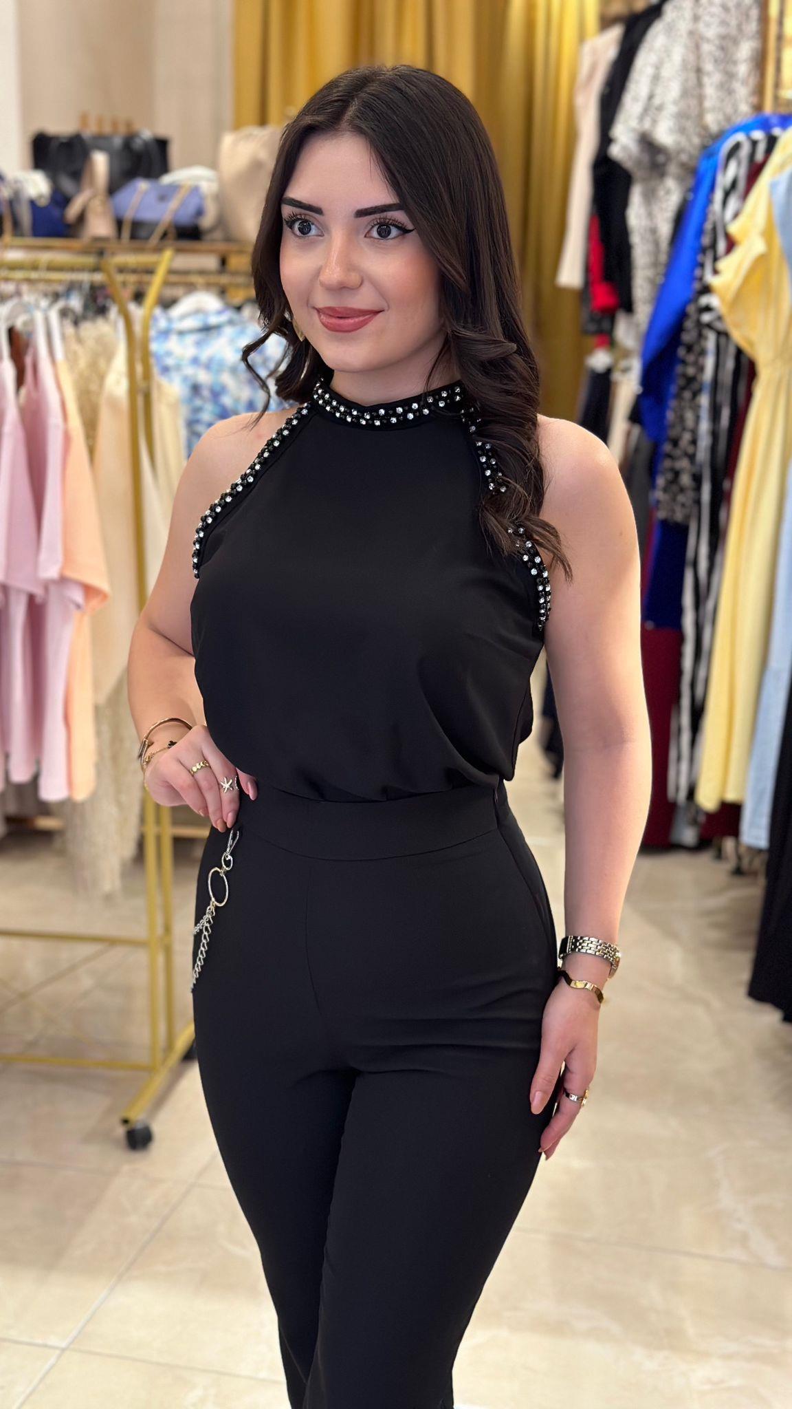 TAŞLI BLUZ