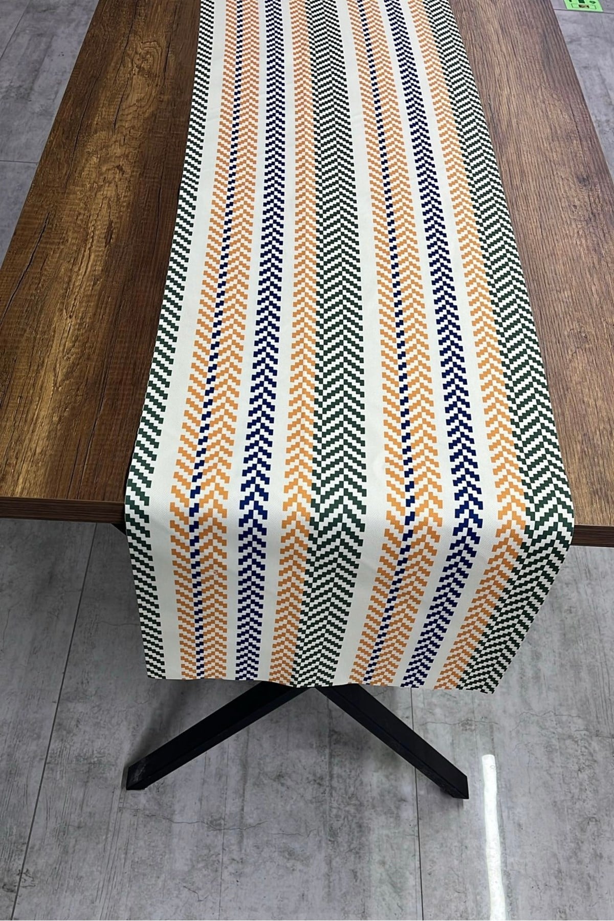 Hasır Desenli Runner Örtüsü 40 X 140