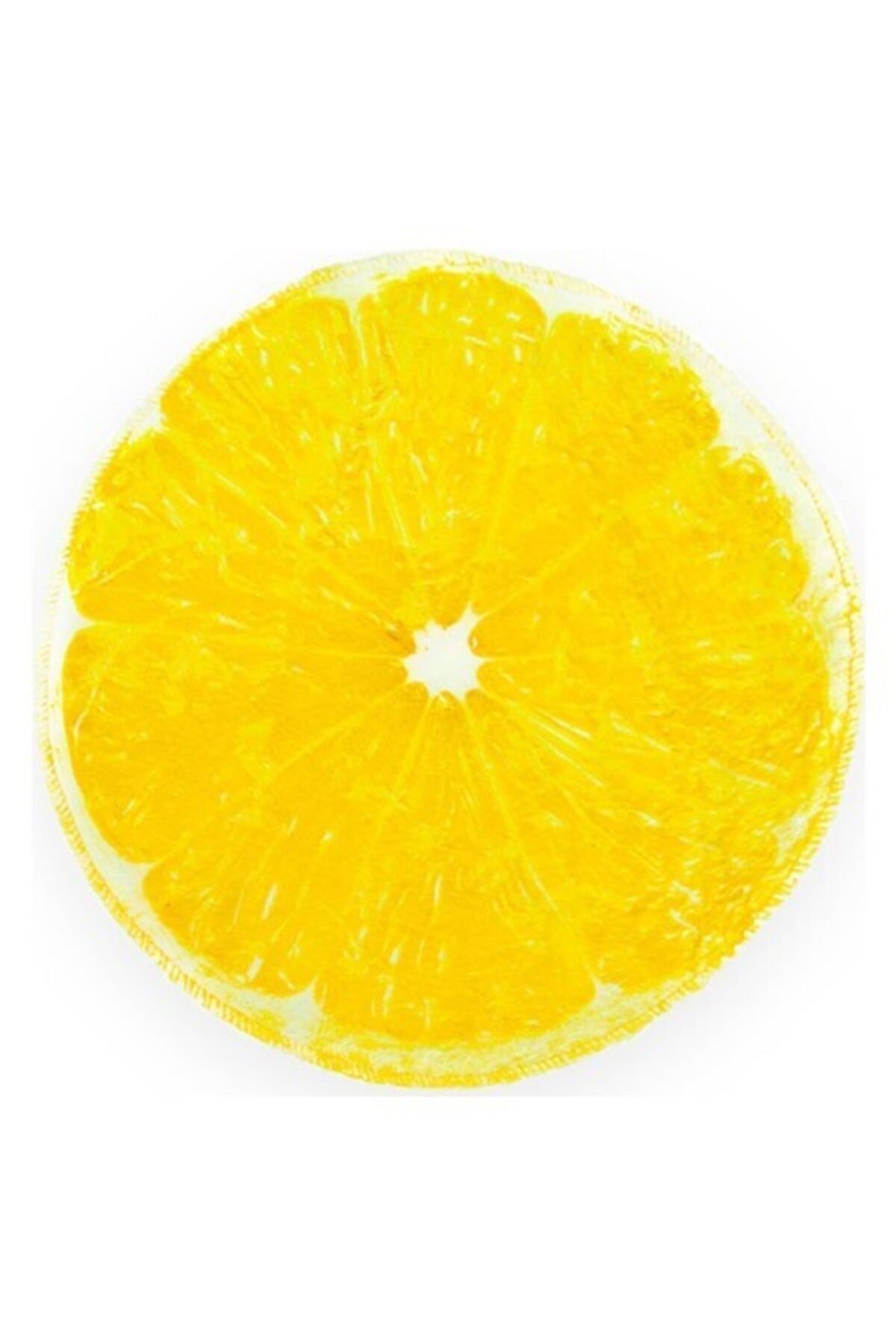 Limon Meyve Desenli Temizlik Bezi