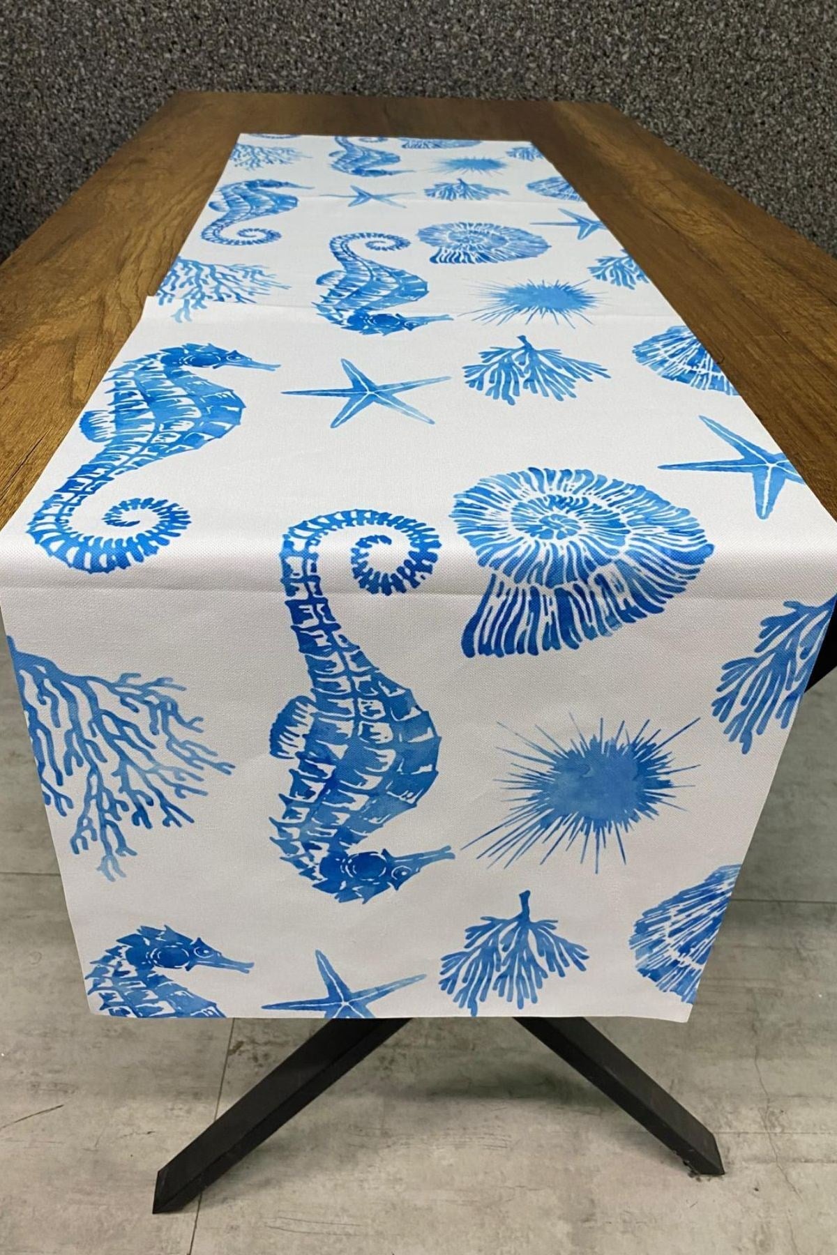 Okyanus Desenli Runner 40x140 Cm