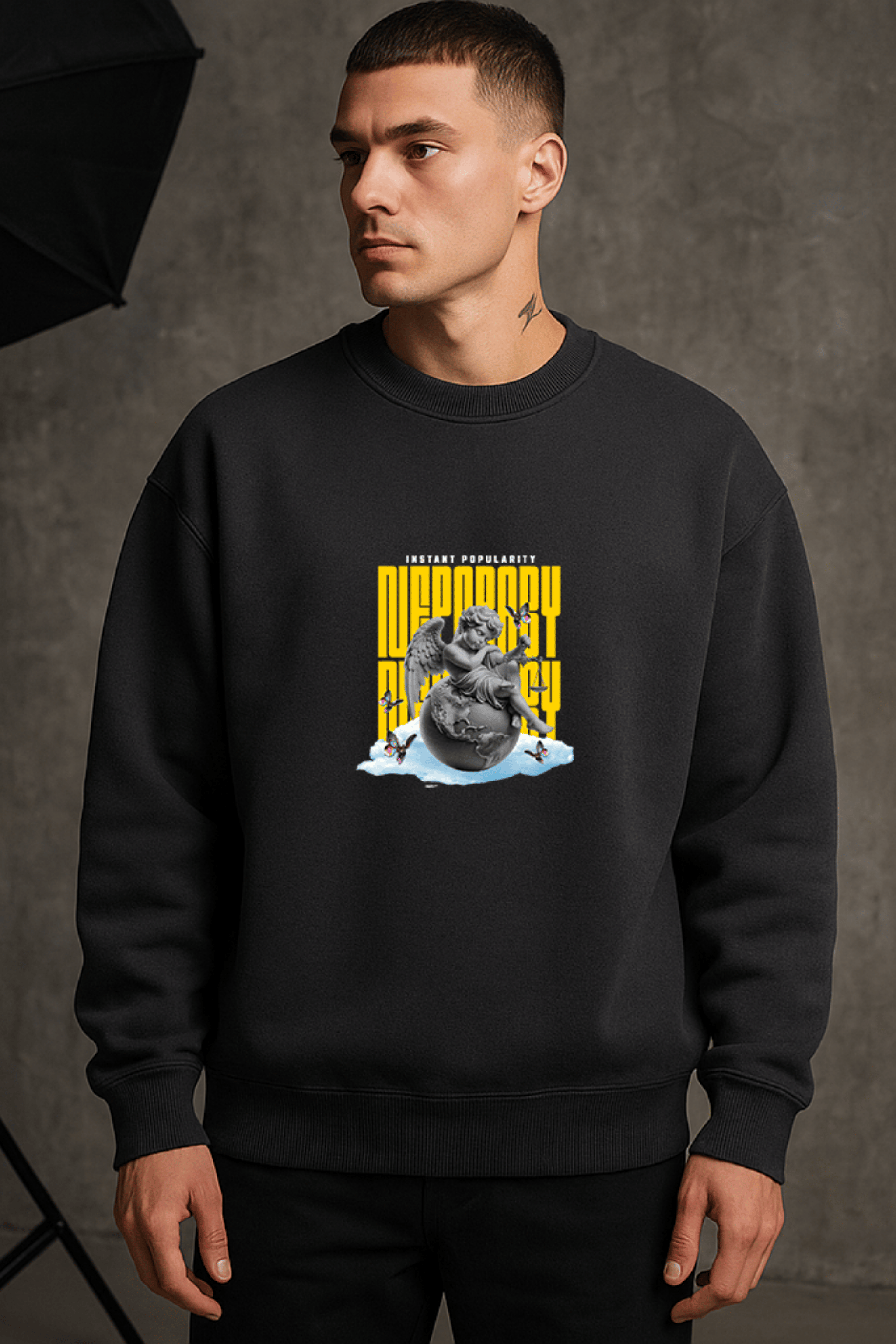'Nepo Baby' II Füme Oversize Sweatshirt