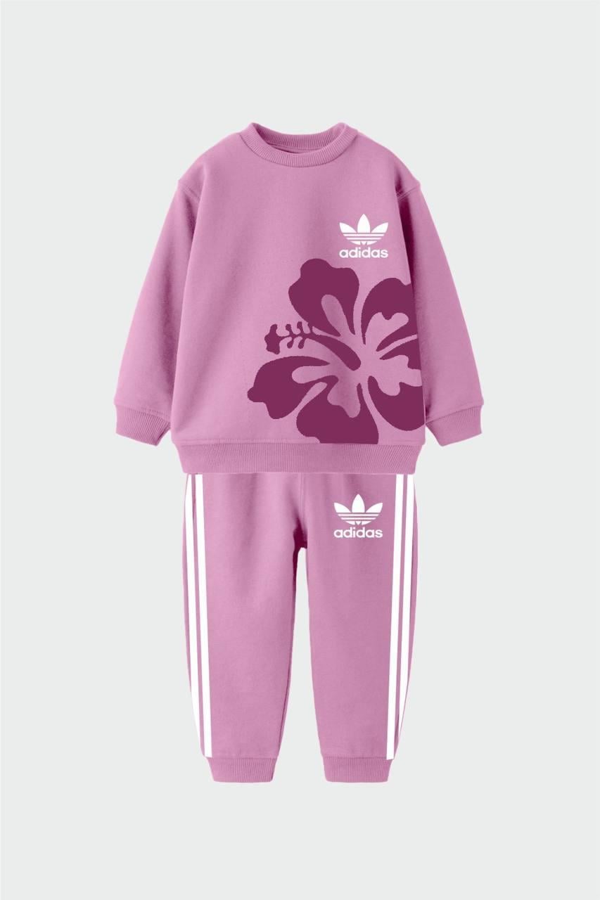 Adidas Çiçek Desenli Takım