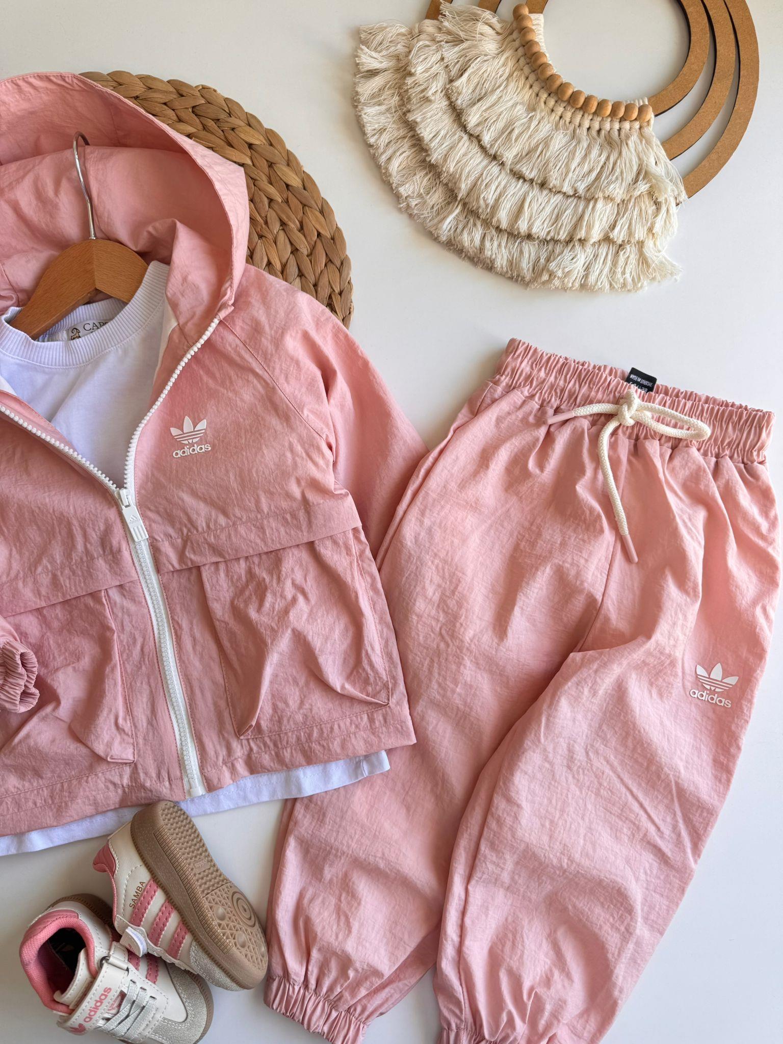 Adidas Paraşüt Takım Pembe