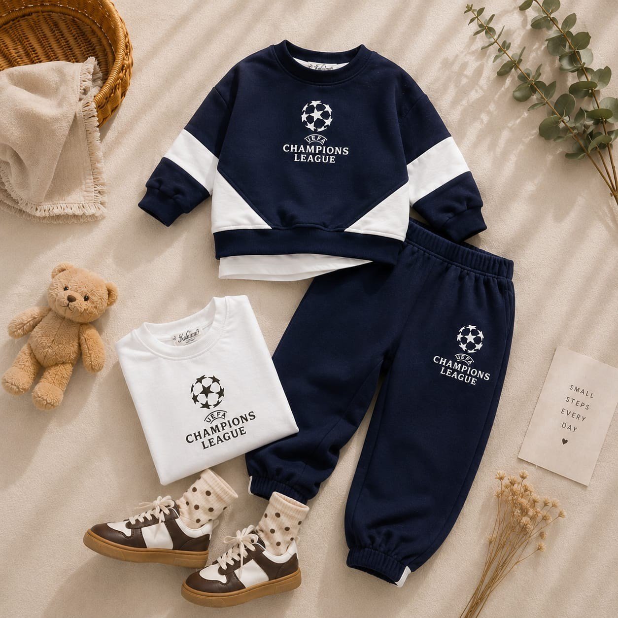 Champions Club Lacivert 3'lü Takım