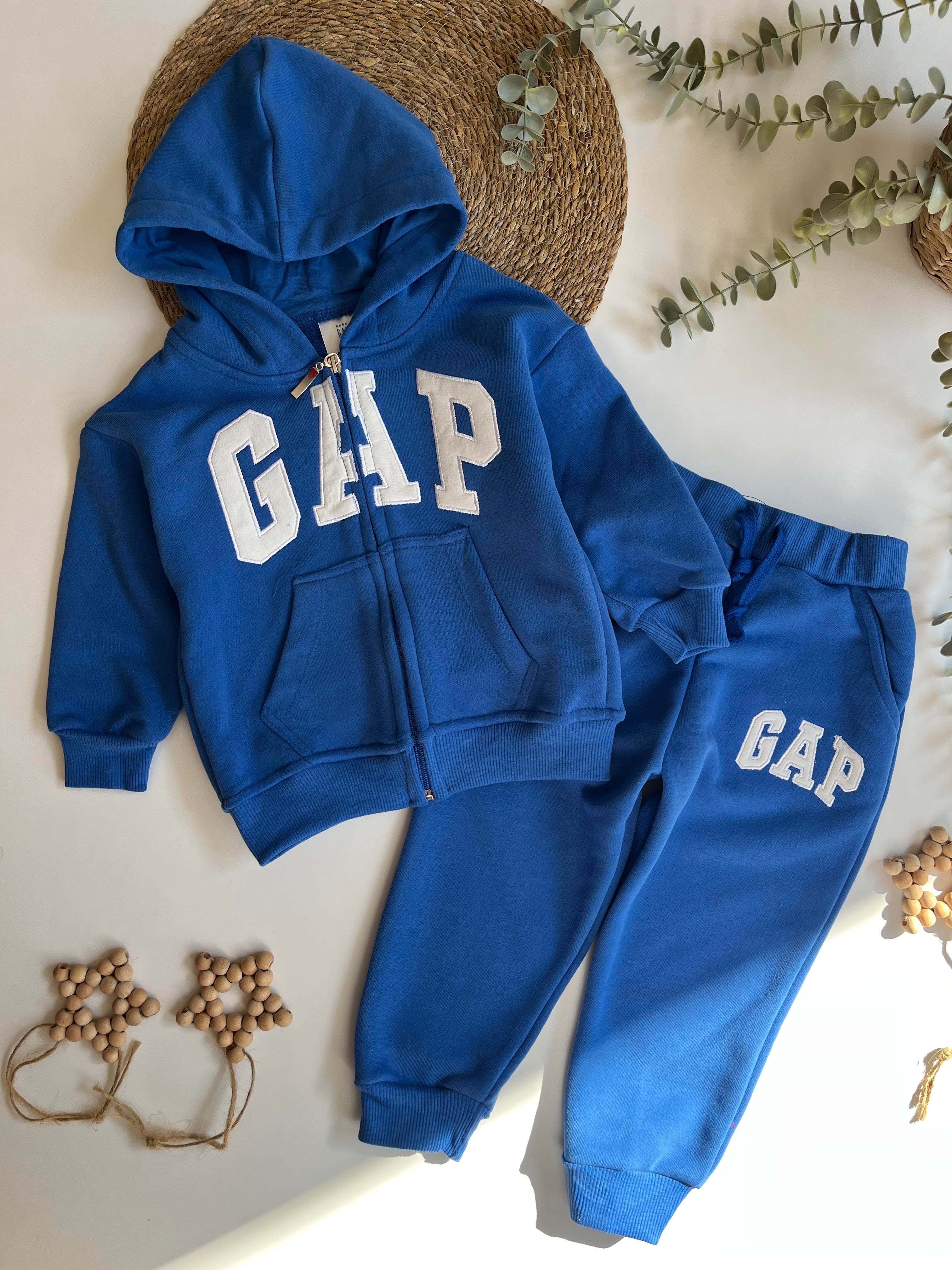 Gap Kapüşonlu Takım Mavi
