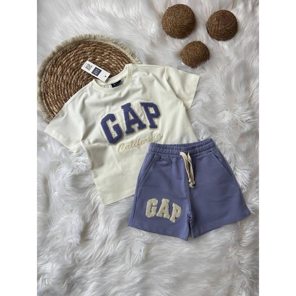 Gap Punch İşlemeli Takım Lila