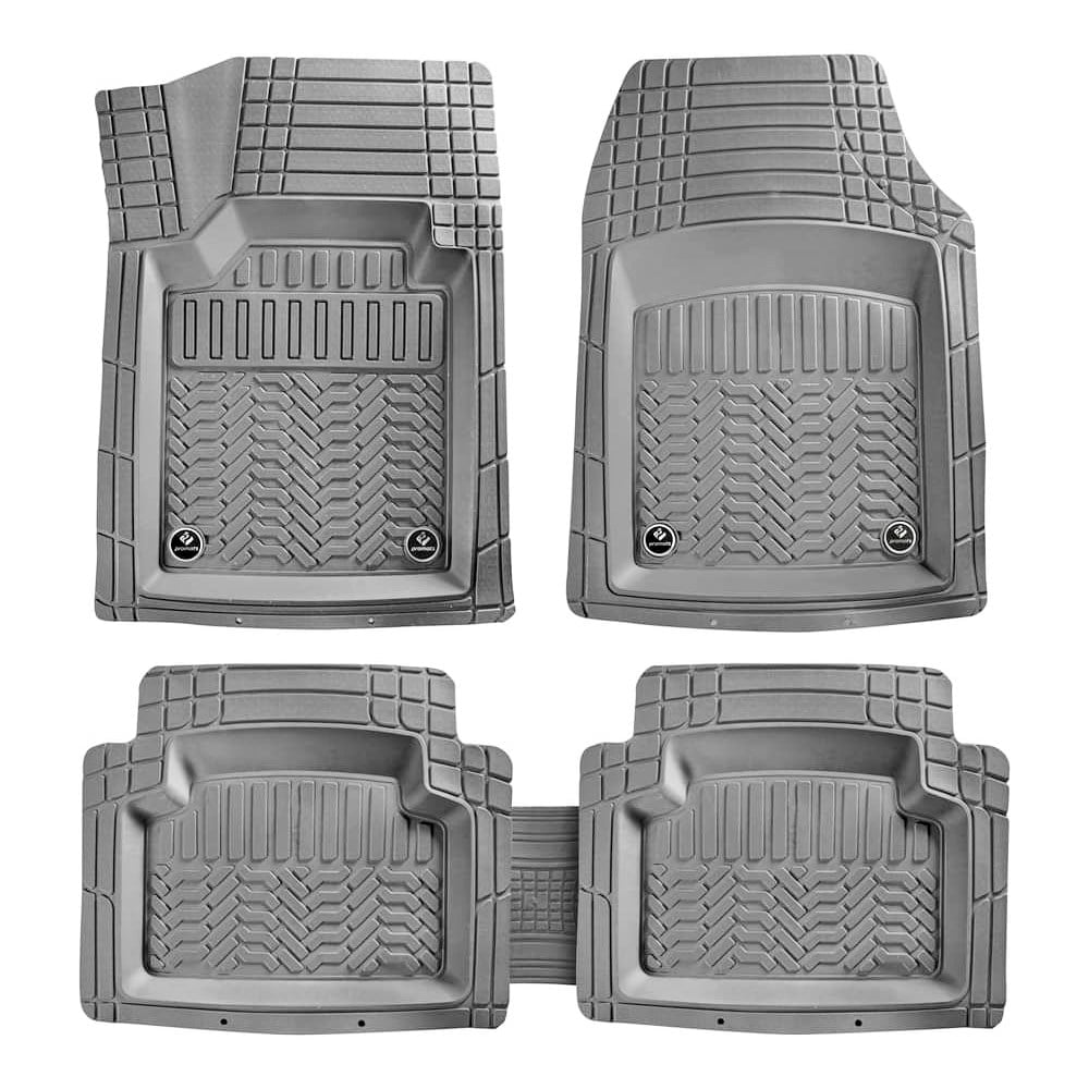 Promats Maximum 4D Gri Üniversal Havuzlu Paspas 5 Parça