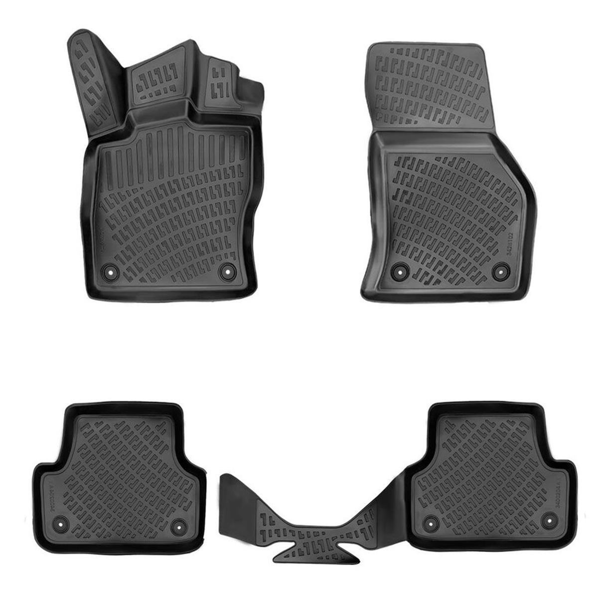 Rizline Audi A3 2013-2020 3D Havuzlu Paspas