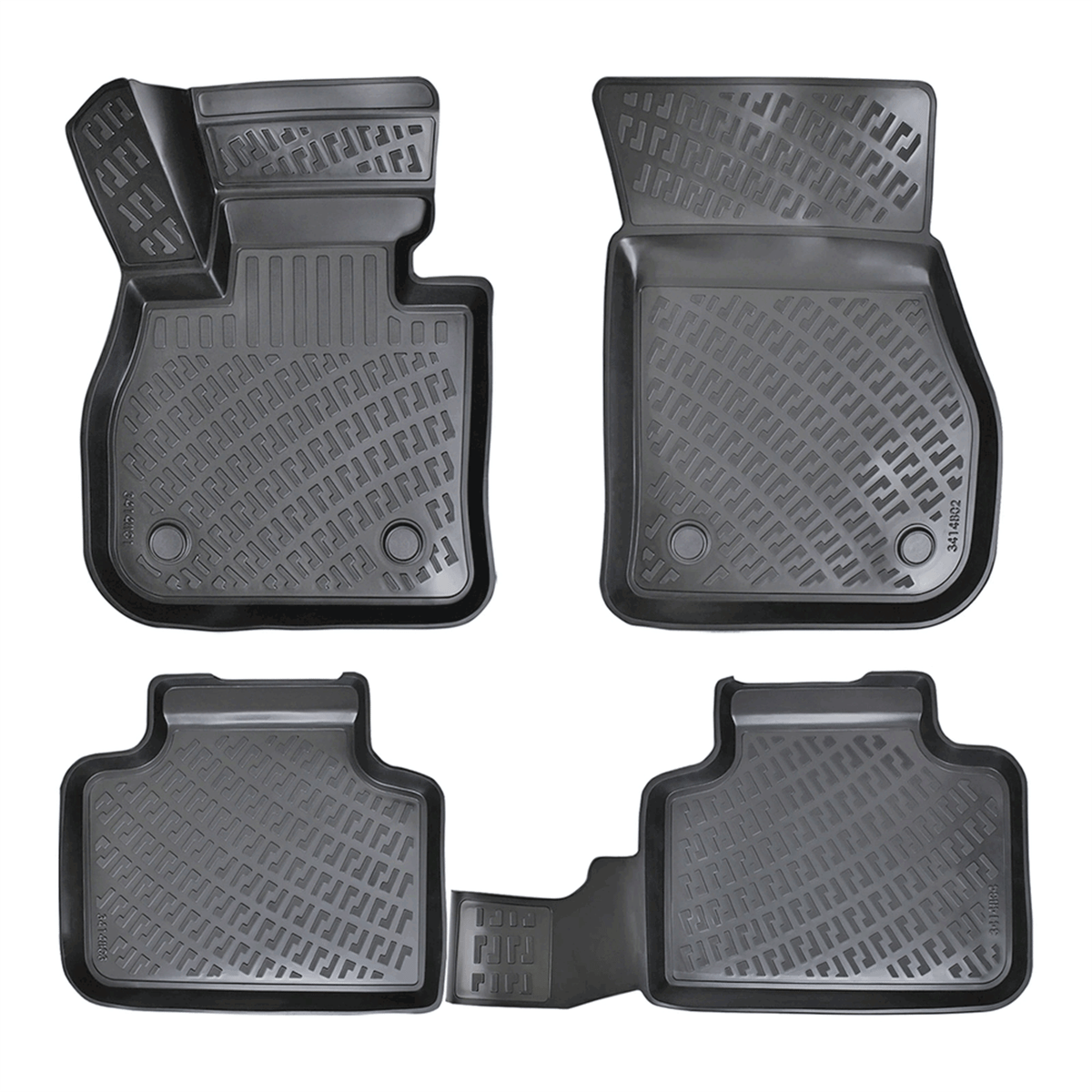 Rizline Bmw 2 Serisi (F45) Active Tourer 2014-2020 3D Havuzlu Paspas