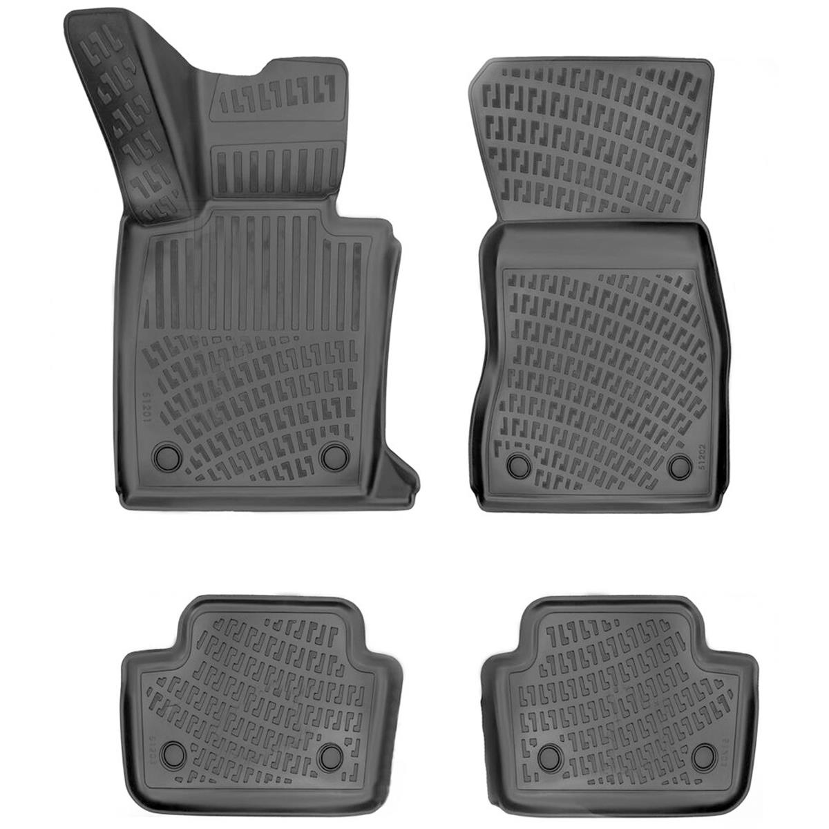 Rizline Bmw i4 eDrive40 (G26-M50) 2021+ 3D Havuzlu Paspas