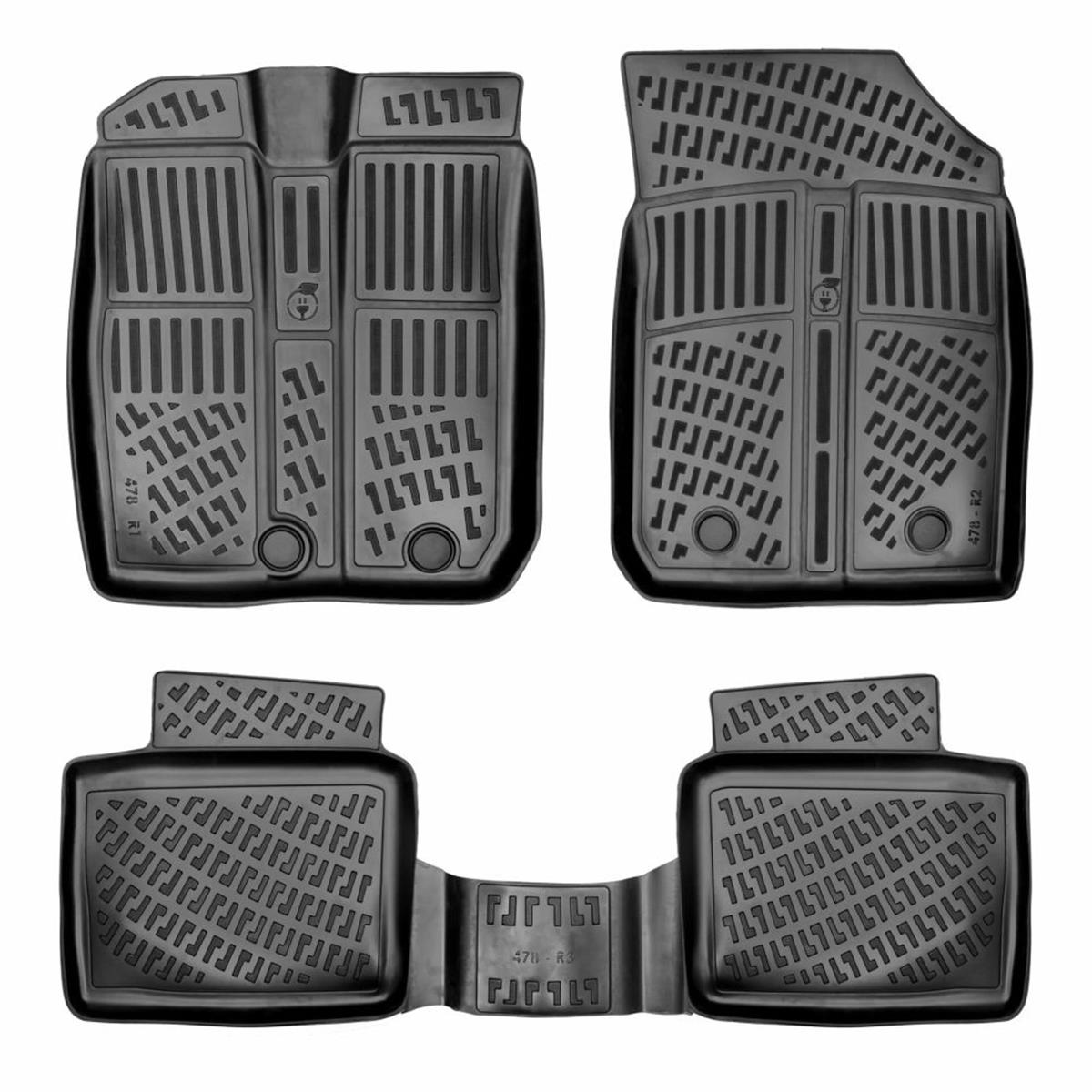 Rizline Dacia Spring (Elektrikli) 2022+ 3D Havuzlu Paspas