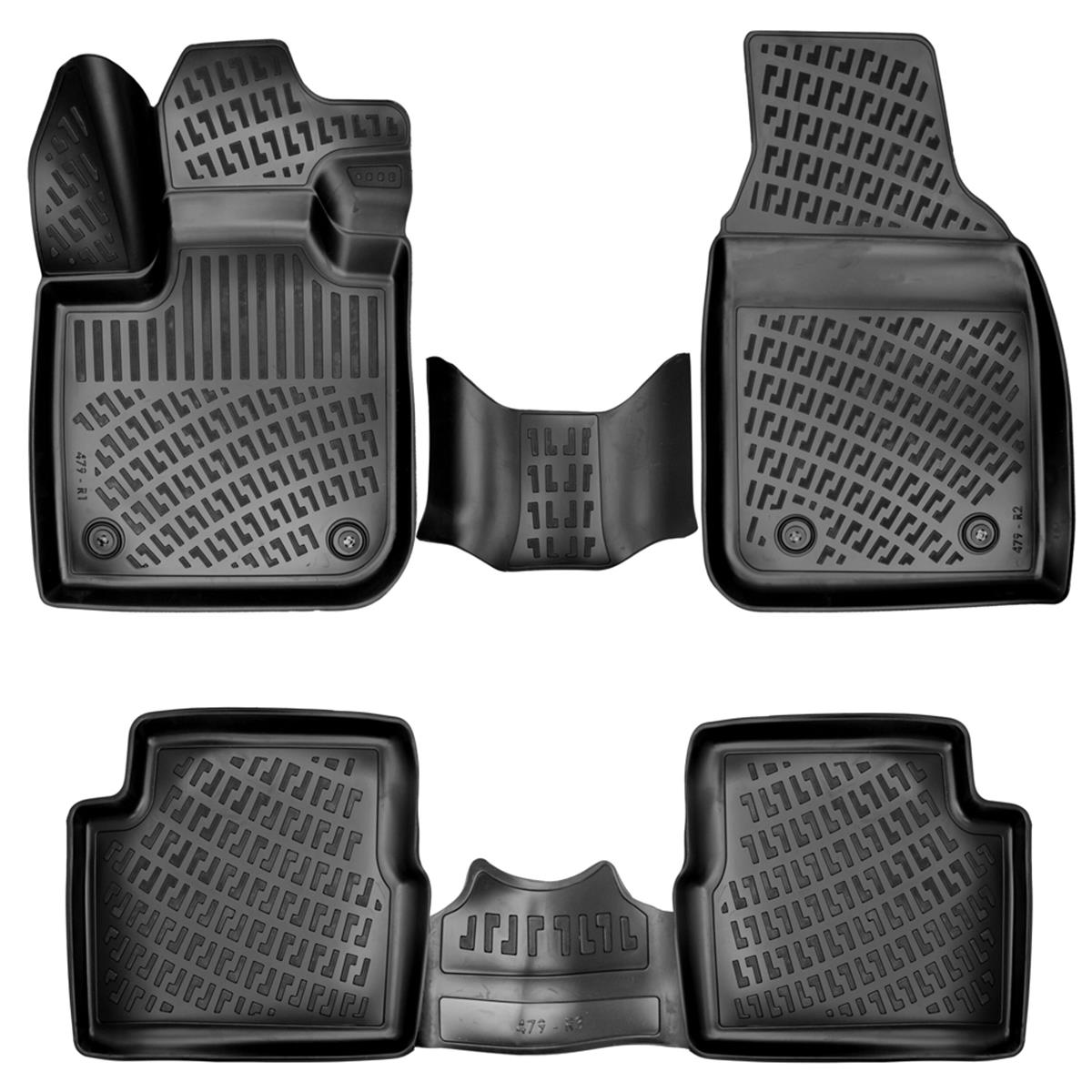 Rizline Fiat 500e (Elektrikli) 2020+ 3D Havuzlu Paspas