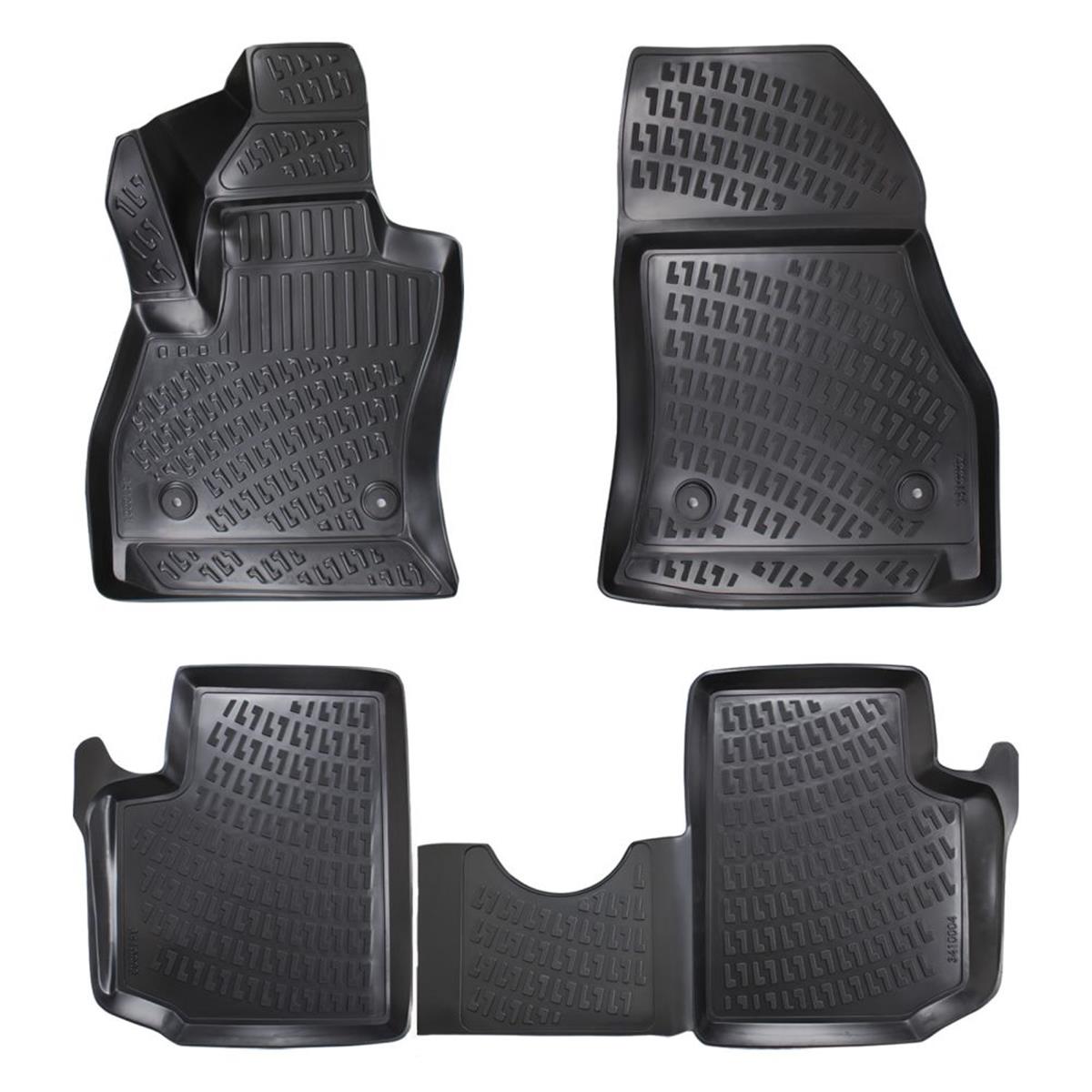 Rizline Fiat 500L 2012-2017 /500L 2017-2021 3D Havuzlu Paspas