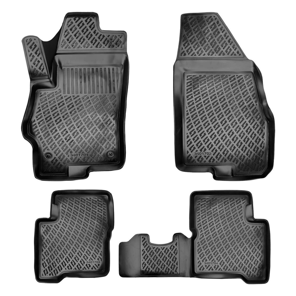 Rizline Fiat Linea 2007+ 3D Havuzlu Paspas