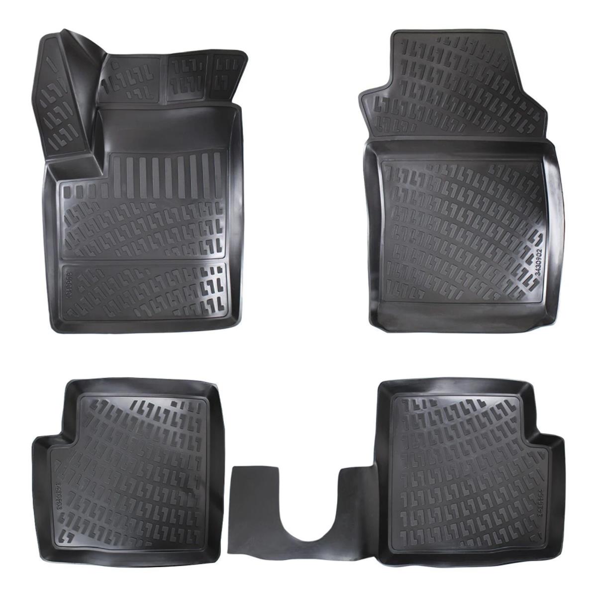Rizline Fiat Panda 2003-2012 3D Havuzlu Paspas