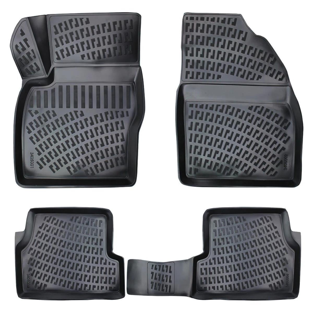 Rizline Ford Focus 2 2005-2010 3D Havuzlu Paspas