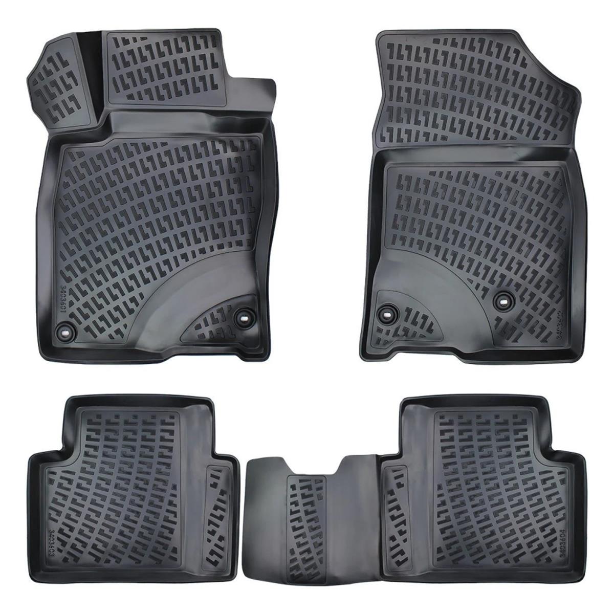 Rizline Honda Civic 2016-2021 3D Havuzlu Paspas