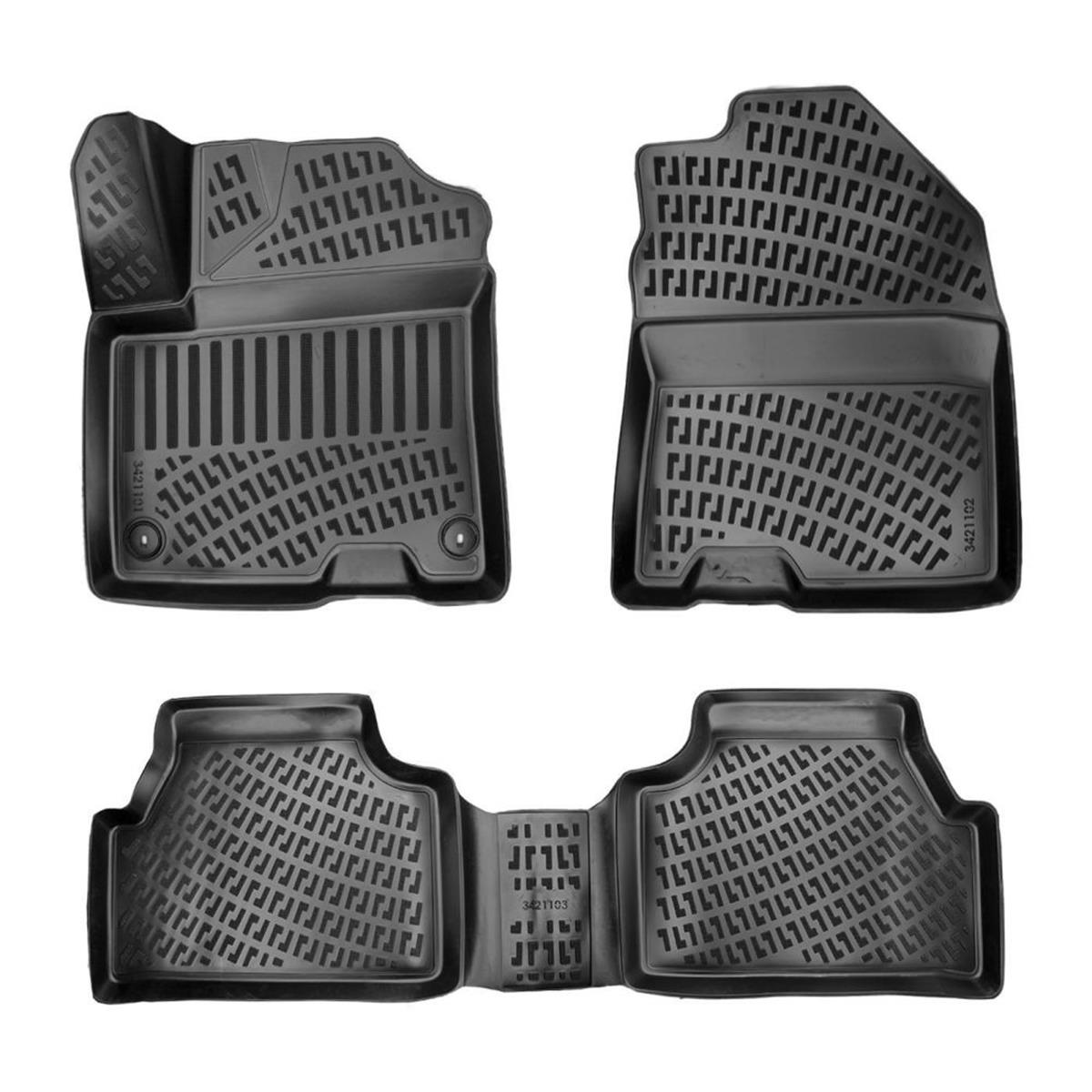 Rizline Hyundai Kona (Elektrikli) 2019-2023 3D Havuzlu Paspas