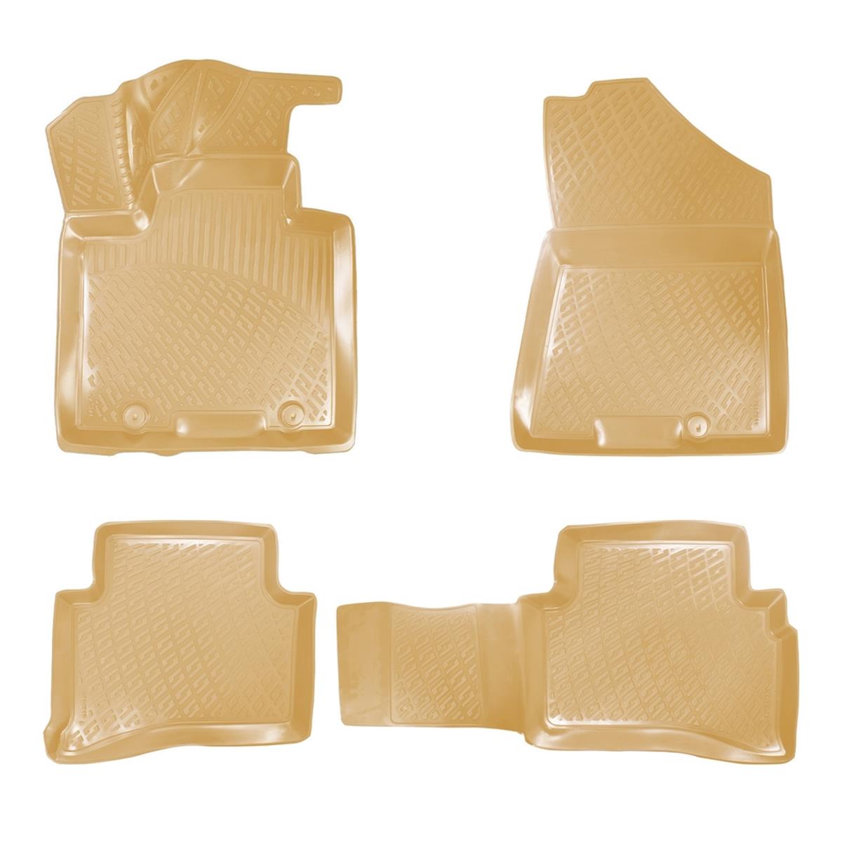 Rizline Hyundai Tucson 2015-2020 3D Havuzlu Paspas - BEJ