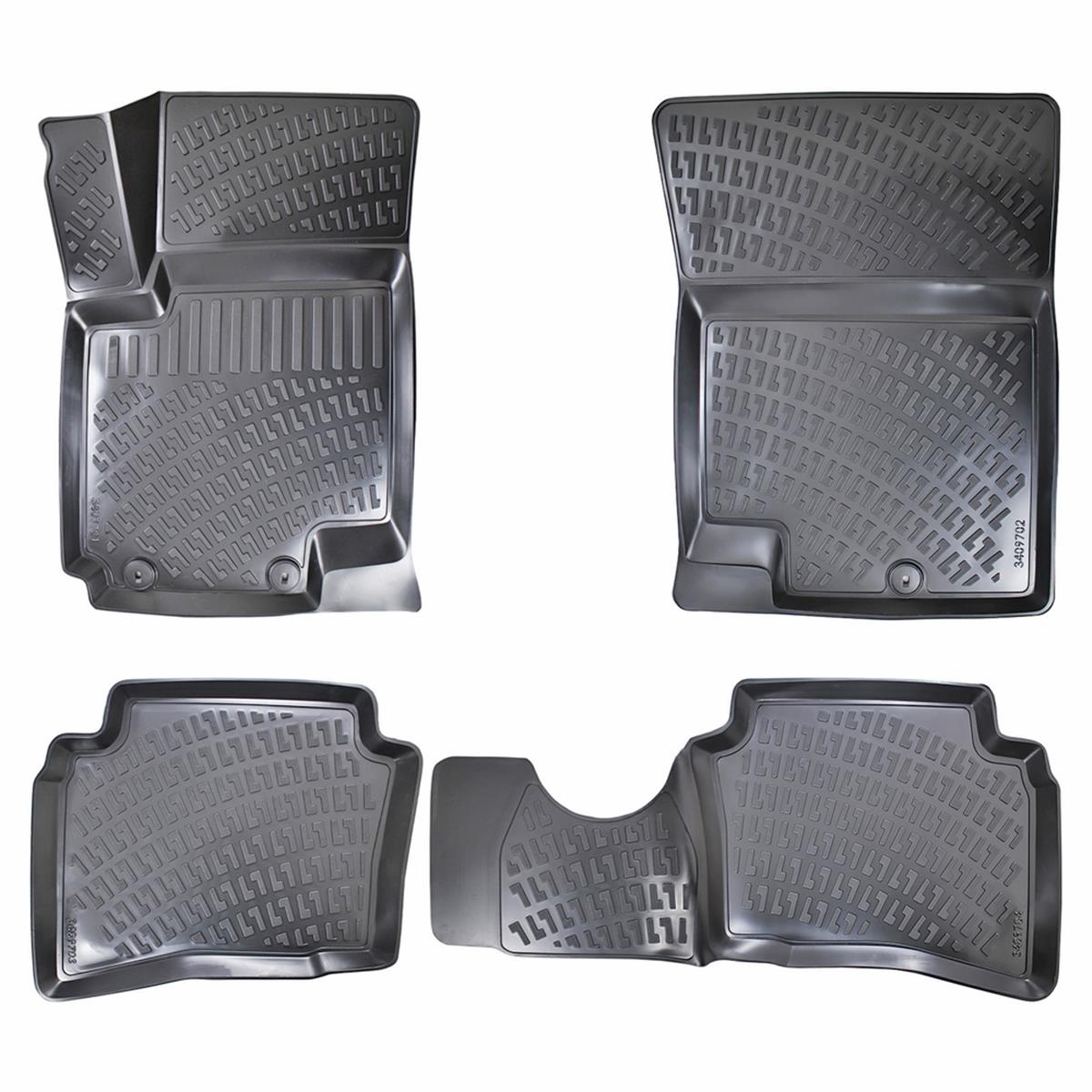 Rizline Kia Soul 2008-2013 3D Havuzlu Paspas
