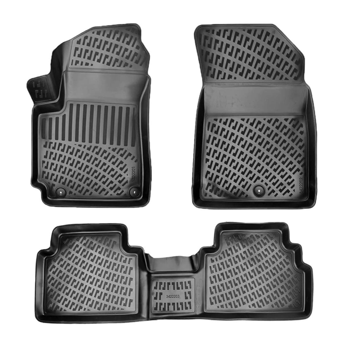 Rizline Kia Soul 2020+ 3D Havuzlu Paspas