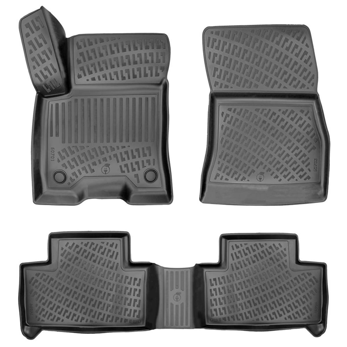 Rizline Mercedes EQB 2021+ 3D Havuzlu Paspas