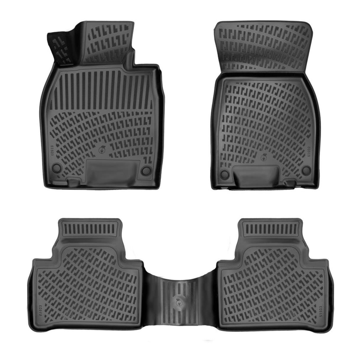 Rizline Mercedes EQE Sedan (V295) (Elektrikli) 2022+ 3D Havuzlu Paspas