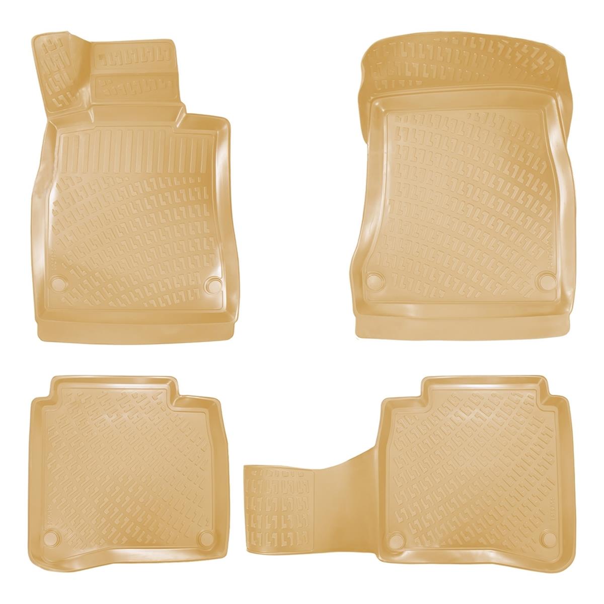 Rizline Mercedes S Serisi (W222) 2014-2020 3D Havuzlu Paspas - BEJ