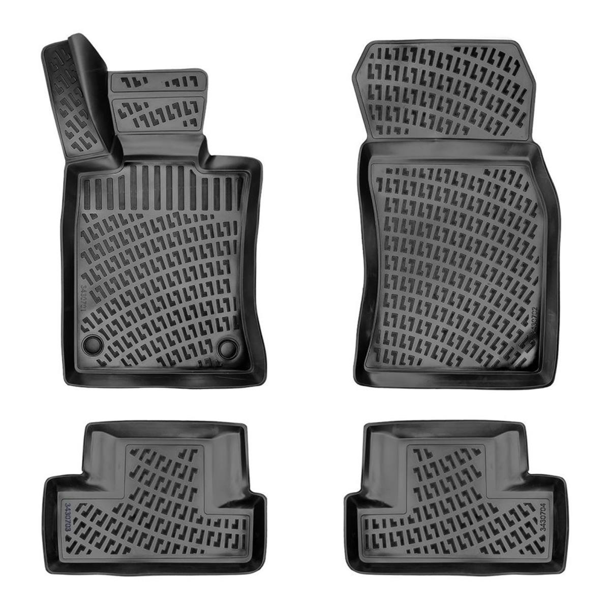 Rizline Mini Hatch Cooper (R56) 2007-2013 3D Havuzlu Paspas