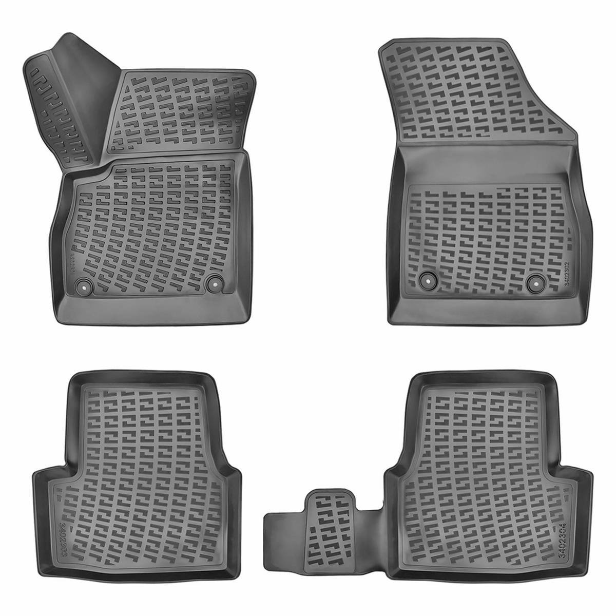 Rizline Opel Astra K 2015+ 3D Havuzlu Paspas