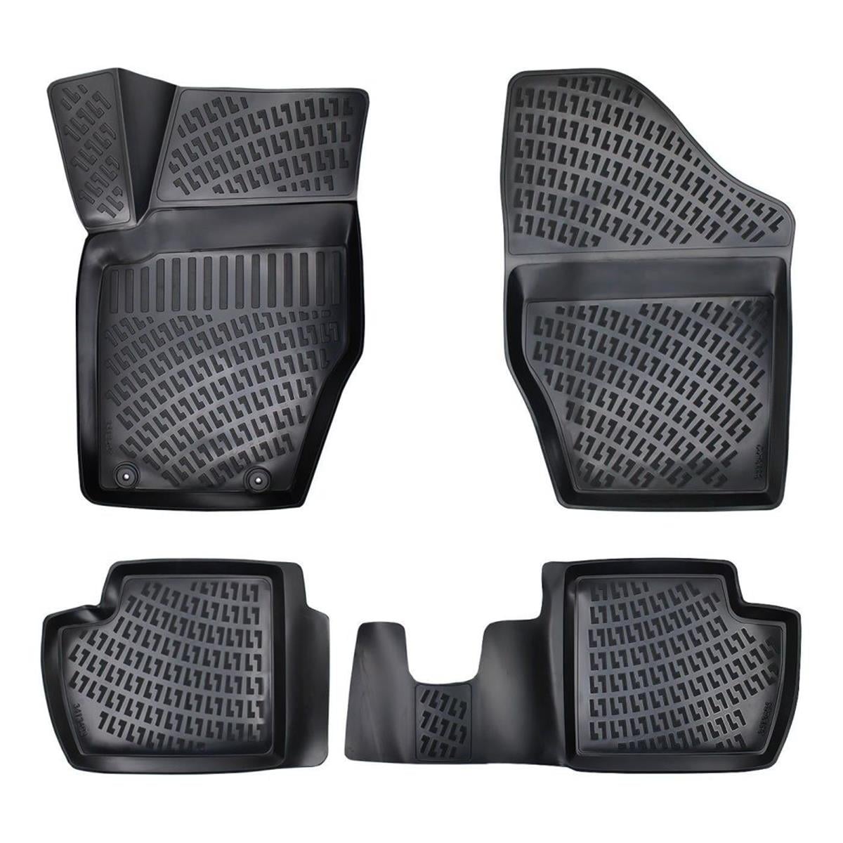 Rizline Peugeot 308 2008-2013 /307 2001-2014 3D Havuzlu Paspas