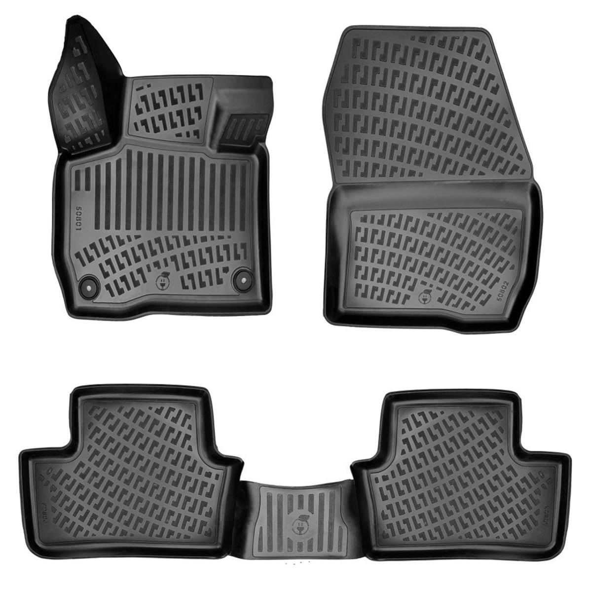 Rizline Peugeot 308 (Elektrikli) 2022+ 3D Havuzlu Paspas