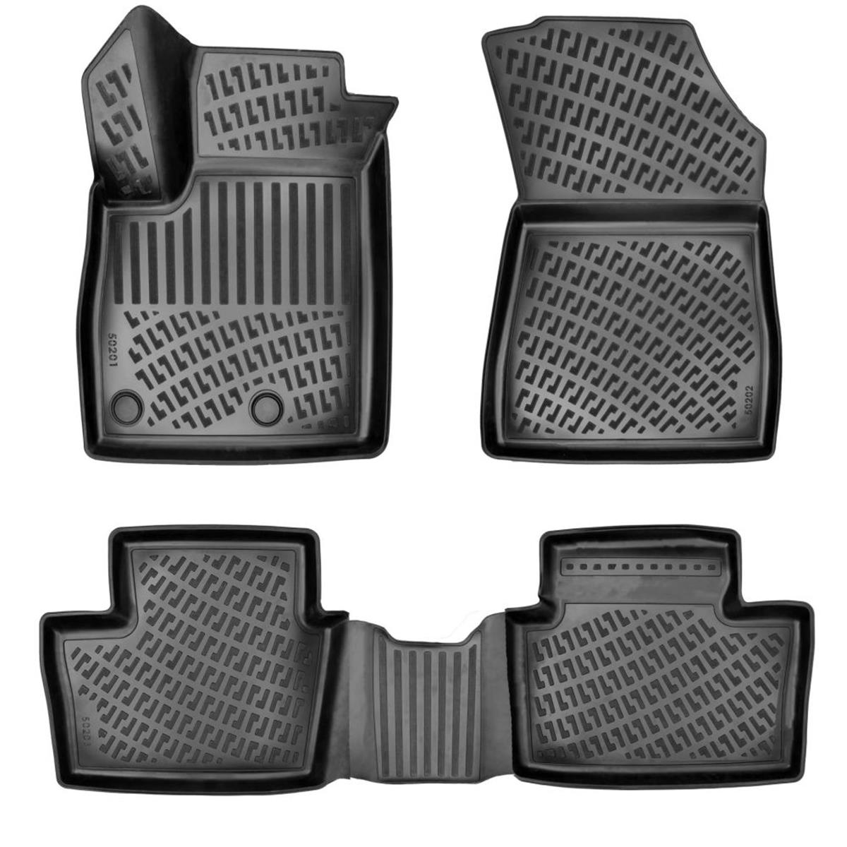 Rizline Renault Austral (Mild Hibrit) 2023+ 3D Havuzlu Paspas