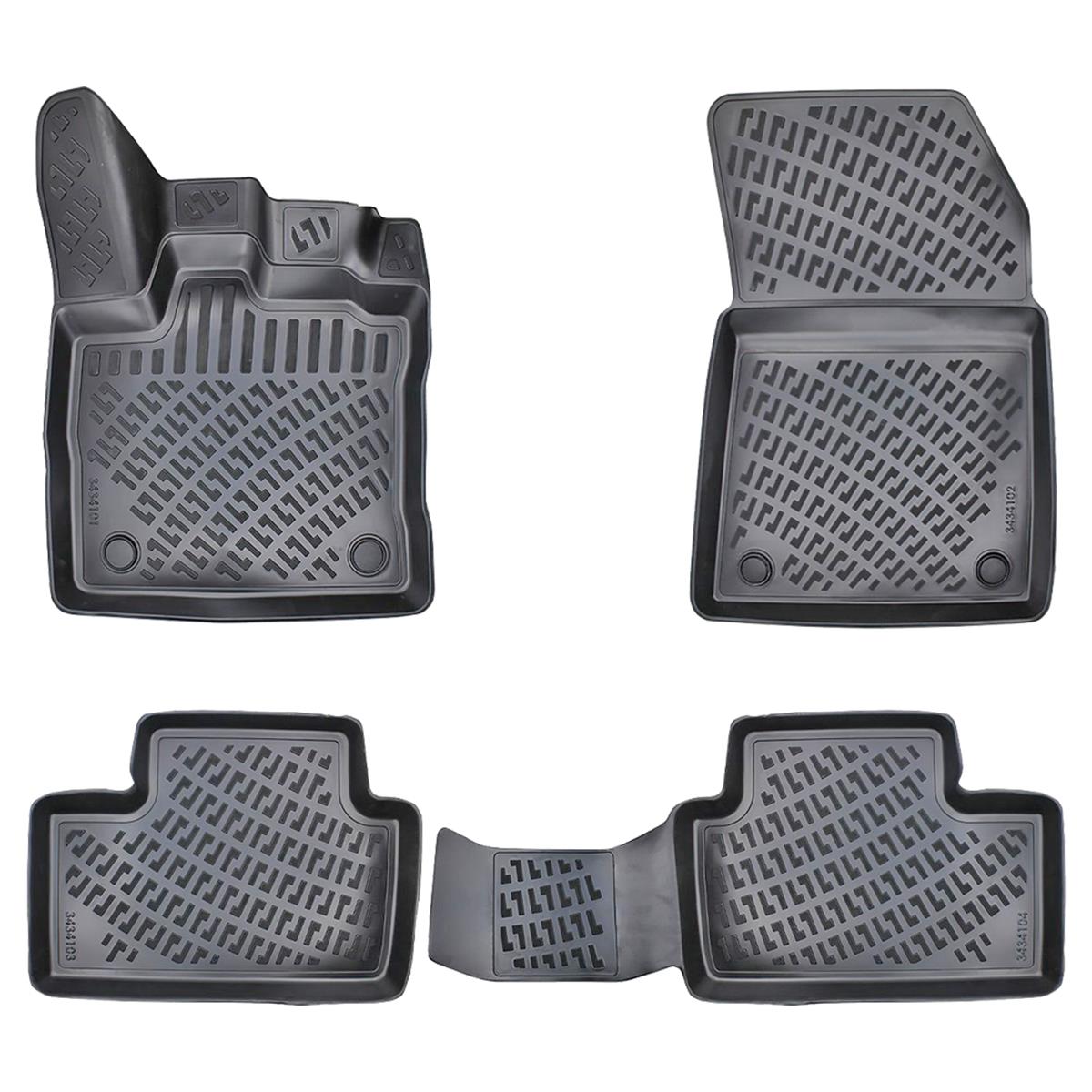 Rizline Renault Captur 2021+ 3D Havuzlu Paspas