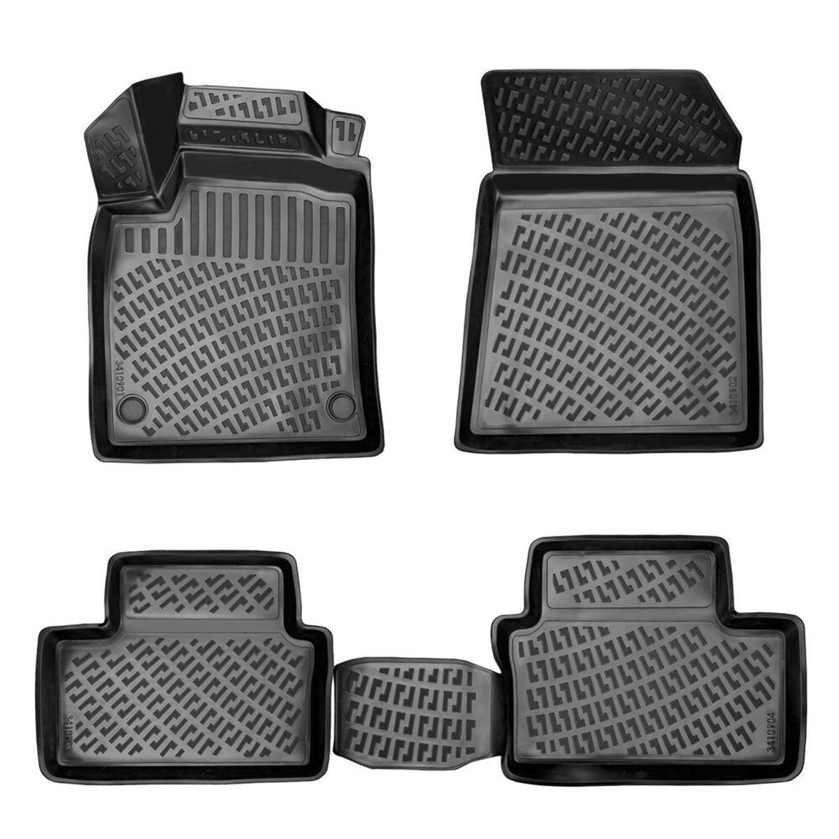 Rizline Renault Clio 5 e-Tech 2023+ 3D Havuzlu Paspas