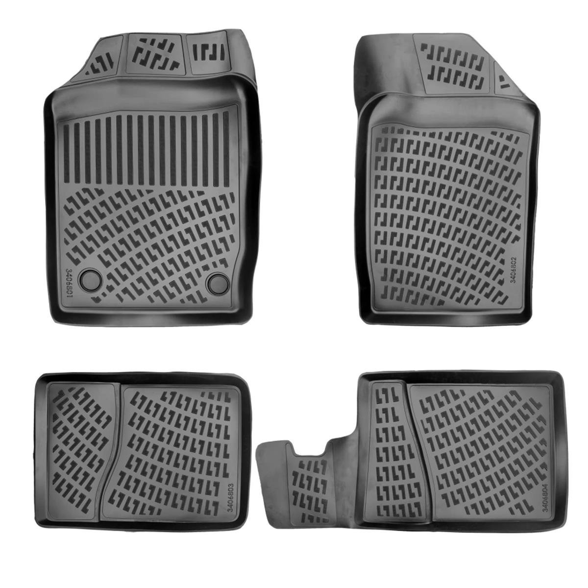 Rizline Renault Clio Symbol 1999-2008 3D Havuzlu Paspas