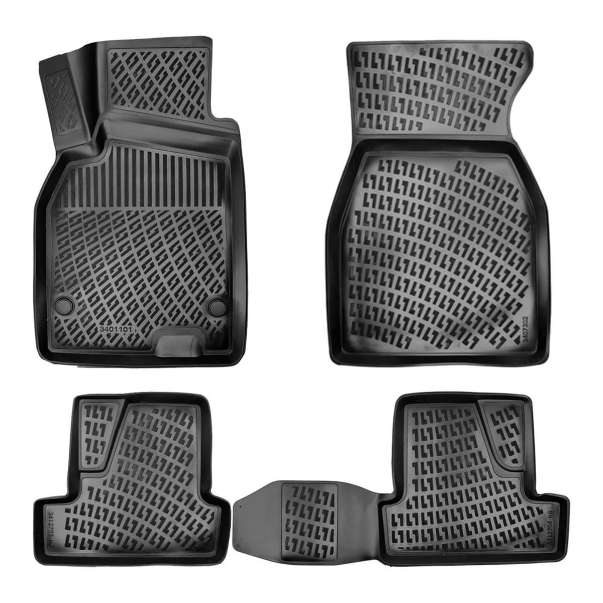 Rizline Renault Megane 2 HB 2002-2009 3D Havuzlu Paspas