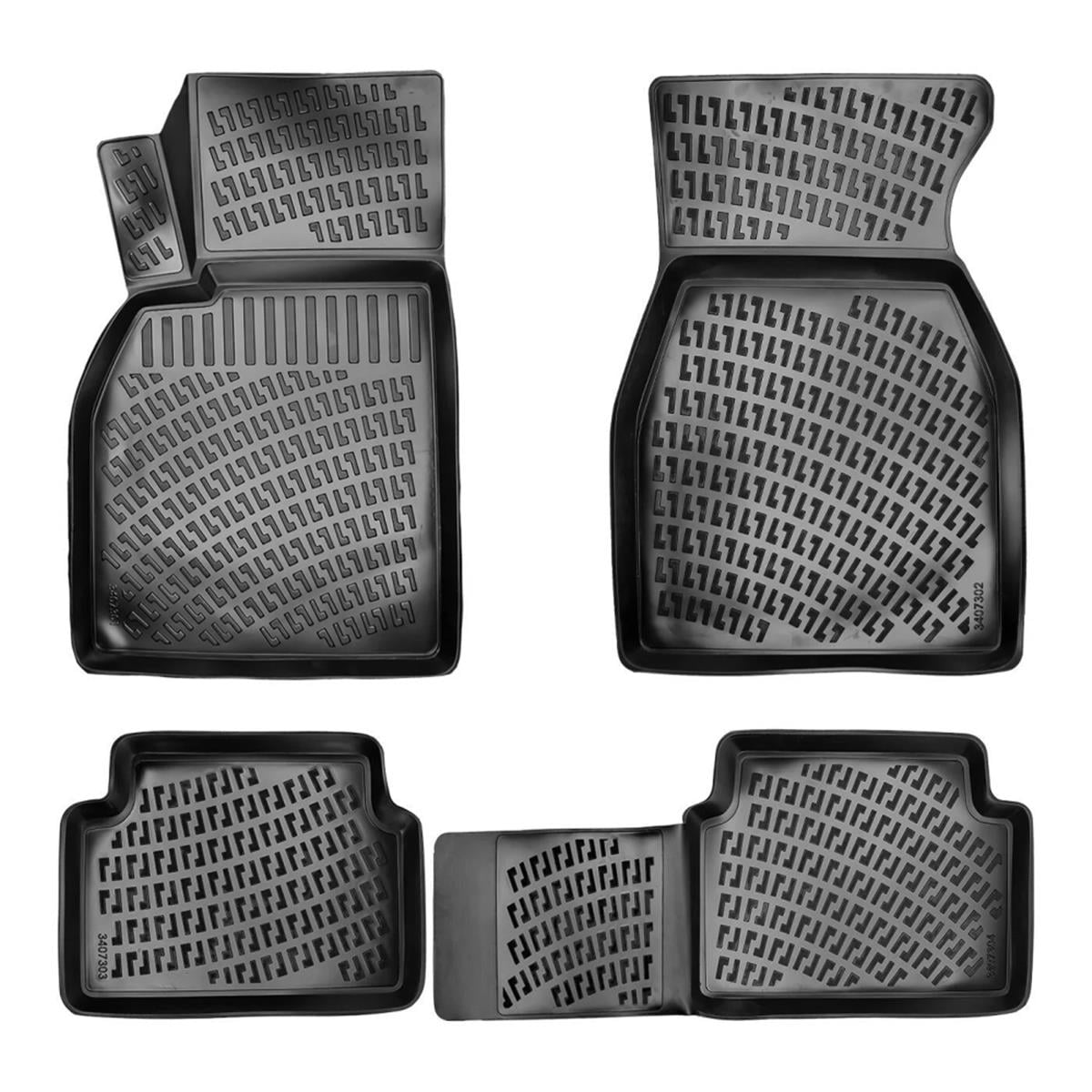 Rizline Renault Megane 2 Sedan 2002-2009 3D Havuzlu Paspas
