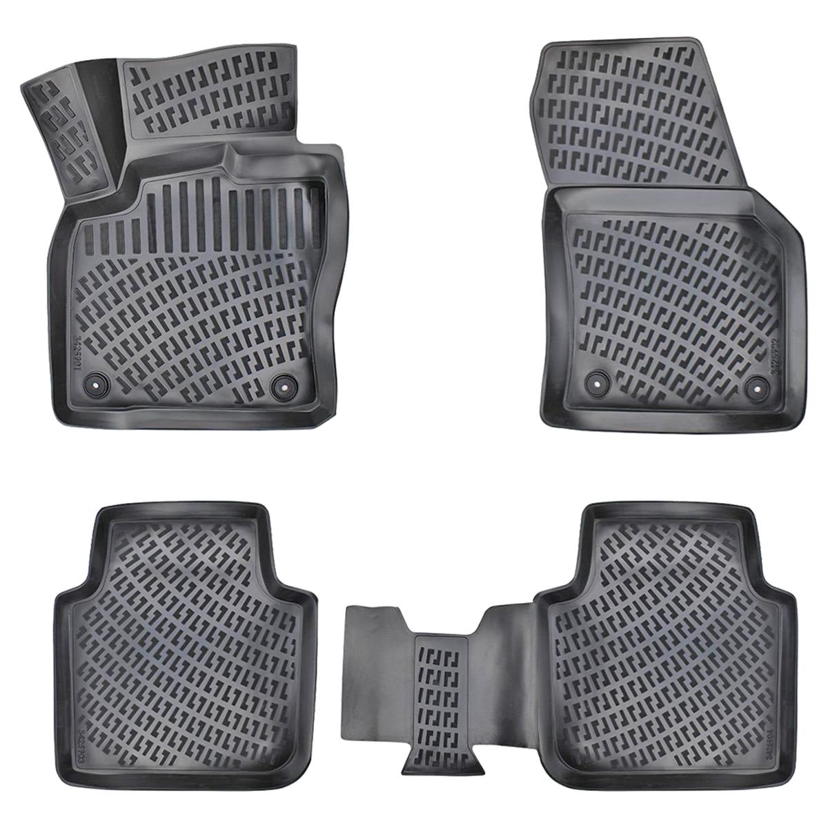 Rizline Seat Tarraco 2018+ /Tiguan Allspace 3D Havuzlu Paspas