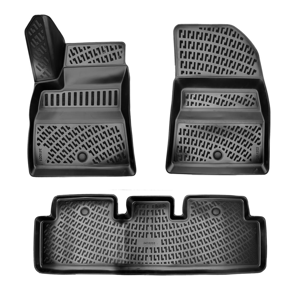 Rizline Tesla Model 3 2017+ 3D Havuzlu Paspas