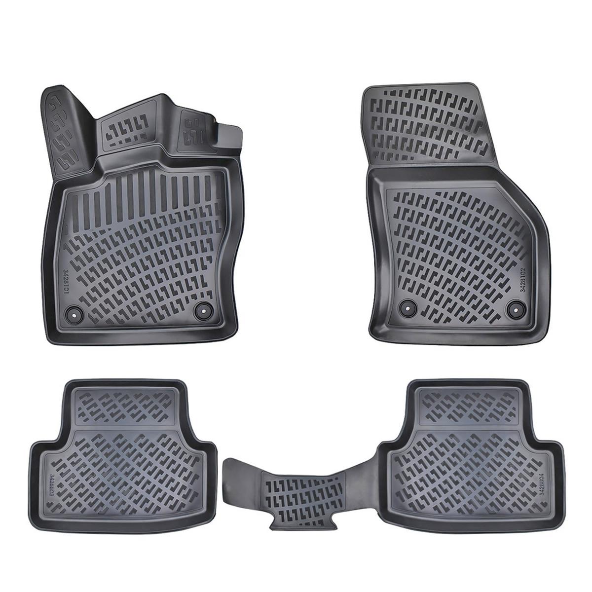 Rizline Volkswagen Golf 8/8,5 (Manuel) 2019+ 3D Havuzlu Paspas