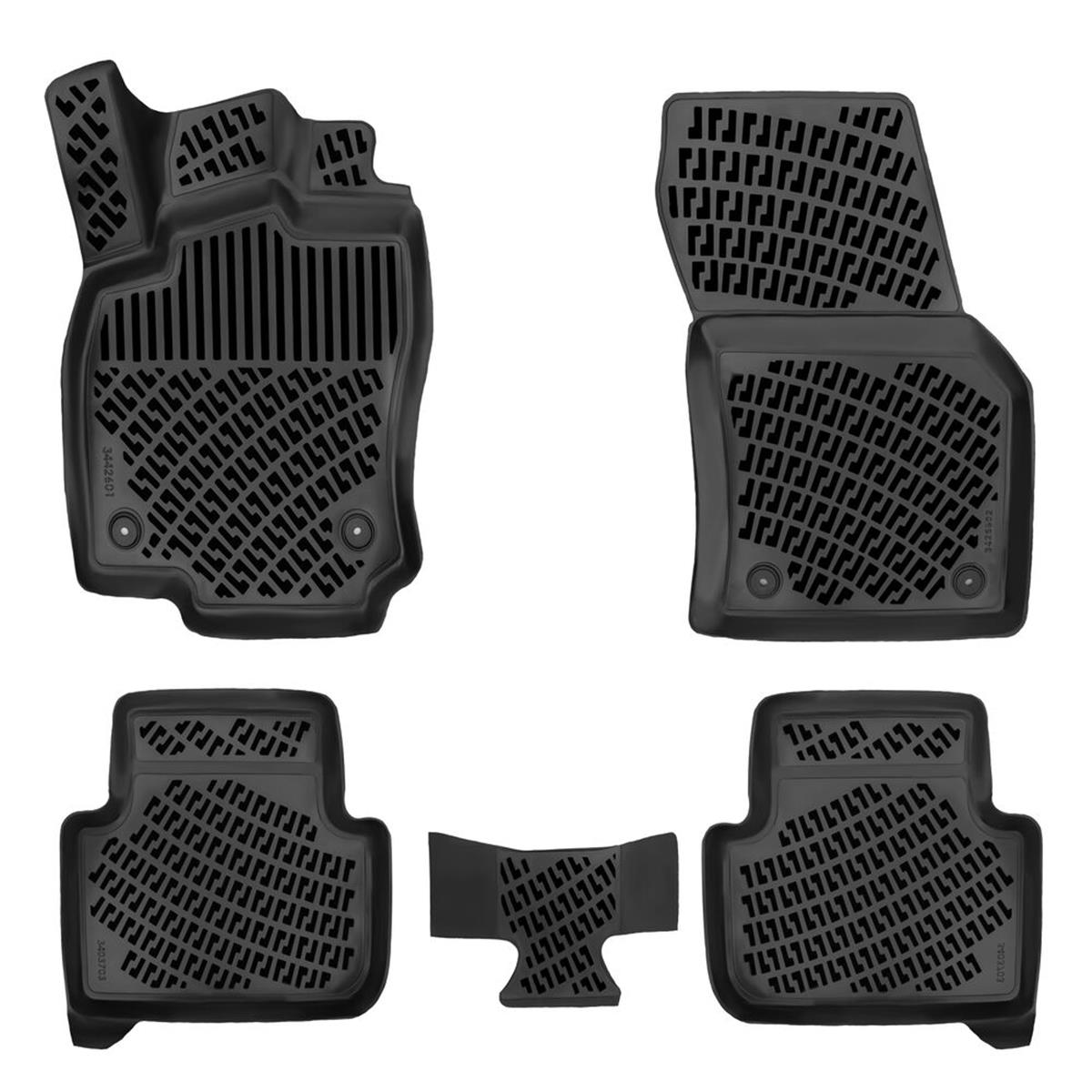 Rizline Volkswagen Tiguan 2016-2019 3D Havuzlu Paspas