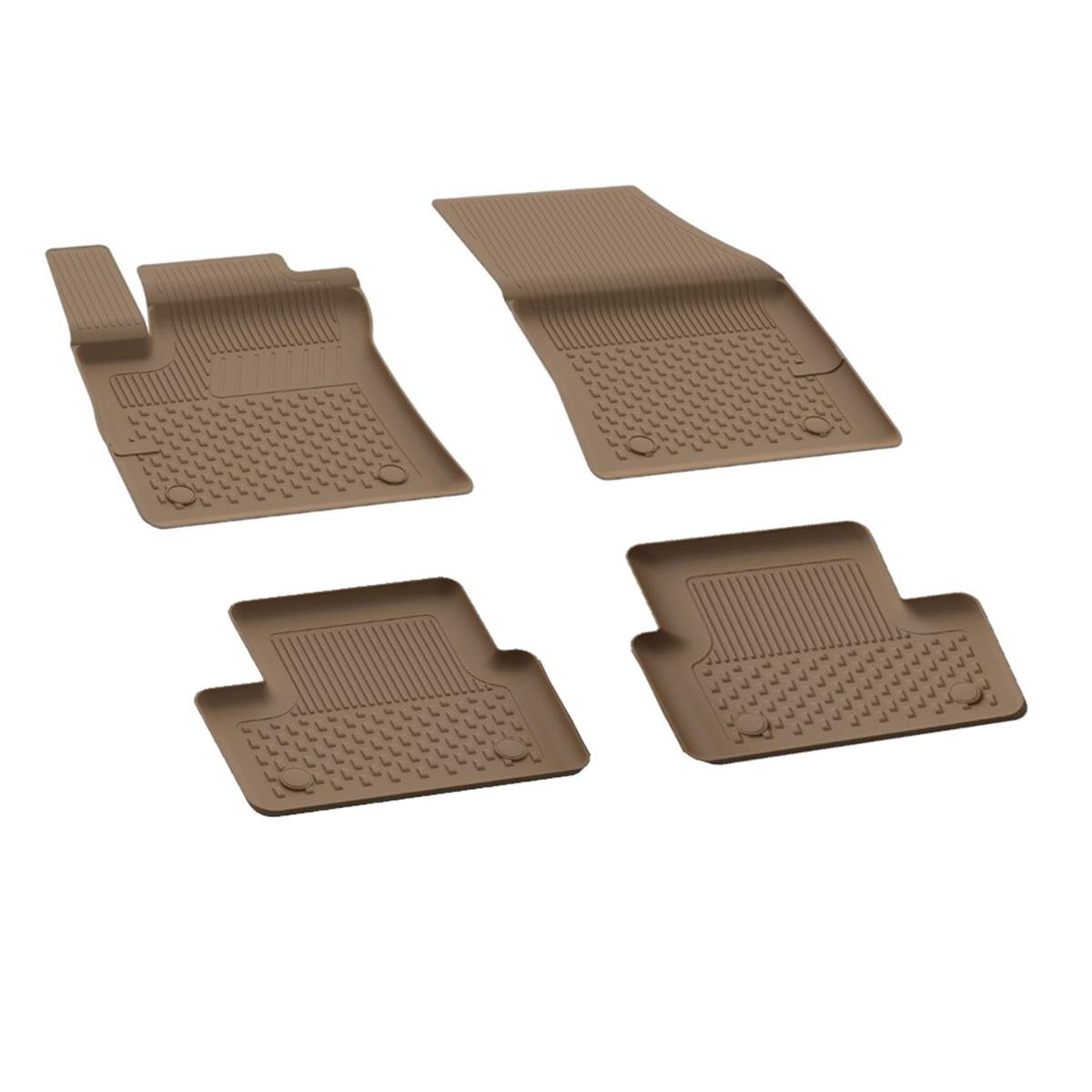 Sahler Bmw 3 Serisi (E90) 2005-2011 /3 Seri (E46) (Şaft Yok) 4,5D Havuzlu Paspas - BEJ