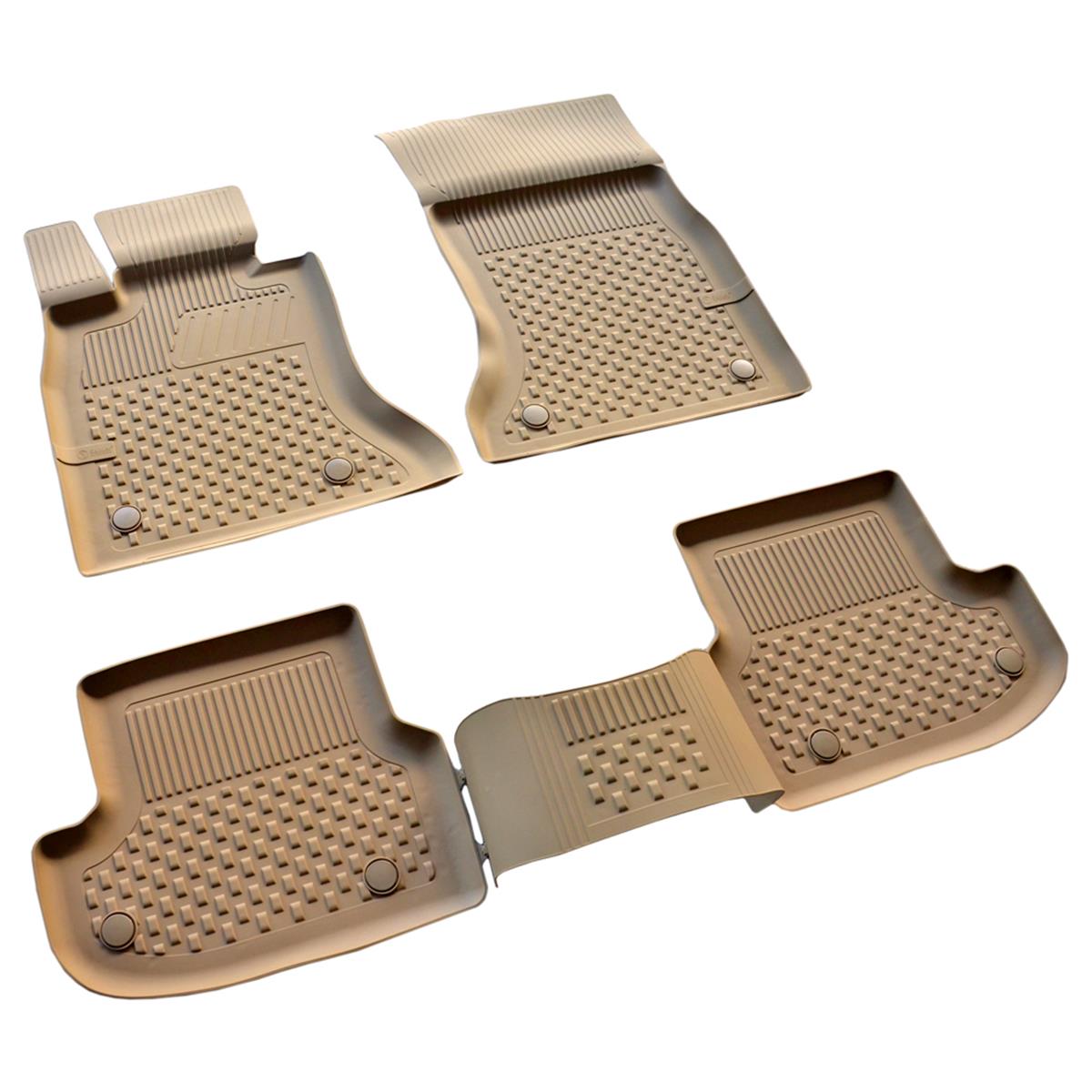 Sahler Bmw 5 Serisi (F10) 2013-2016 4,5D Havuzlu Paspas - BEJ