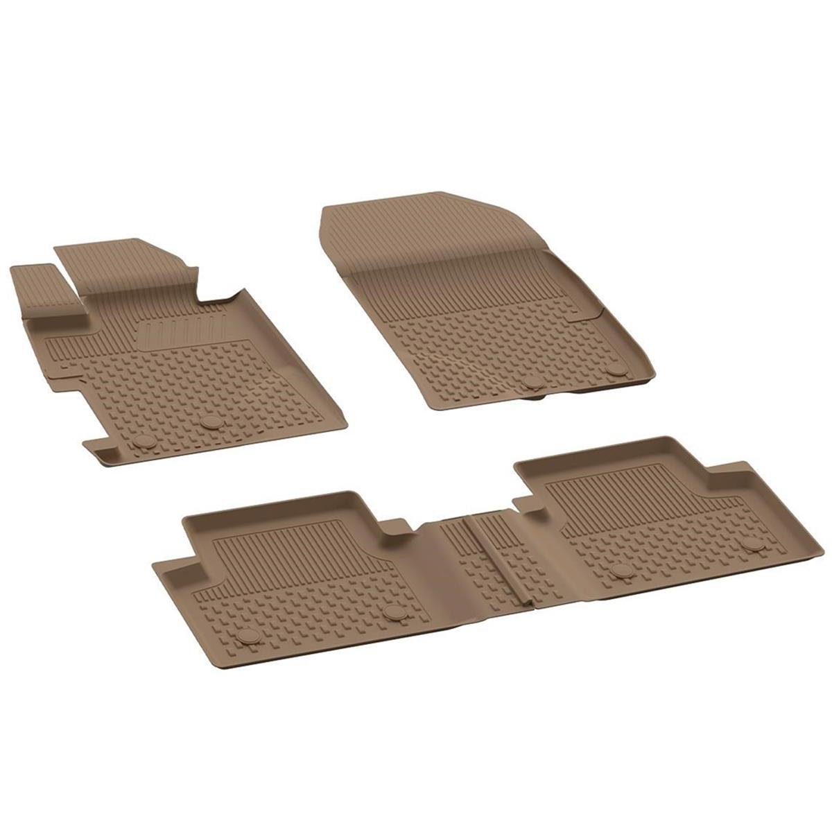 Sahler Honda Civic 2006-2012 4,5D Havuzlu Paspas - BEJ